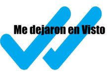 Me dejaron en Visto…